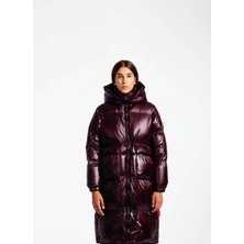 After Label Bordo Kadın Mont ABERDEENN025-