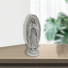 Ethel Katolik Heykeli Our Lady Heykelcik Düğün Hediyesi Gri (Yurt Dışından)