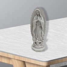 Ethel Katolik Heykeli Our Lady Heykelcik Düğün Hediyesi Gri (Yurt Dışından)