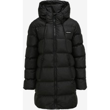 Discovery Expedition Siyah Kadın Kapüşonlu Kapitone Mont D3WL-MNT35