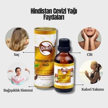 Organik Hindistan Cevizi Yağı 50 Ml - %100 Saf Doğal Soğuk Sıkım Virgin Coconut Oil