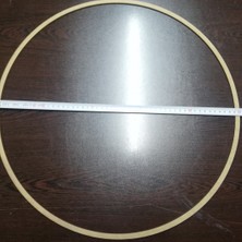 Pazar Molası Kasnak Ham Mdf, Makrome Çember, Düş Kapanı, Makrome Halkası ( Dış Çap 48 cm - Iç Çap 46 cm ) 6 Adet