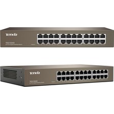 Tenda TEG1024D 24 Port 10/100/1000 Mbps Rackmount Gıgabıt Swıtch