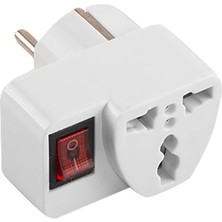 Powermaster Çok Amaçlı Unıversal Tekli Anahtarlı Ingiliz Fiş