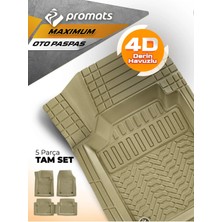 Carmall Kıa Pıcanto 2011- / Hyundaı I10 2014-2018 4d Paspas Üniversal Bej