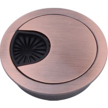 Yuekeda Yuekeda-2 Parça Masa Yuvarlak Diş Açma Kutusu Delik Kapağı 50MM (Yurt Dışından)