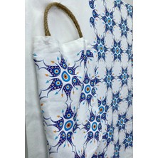Kurular Tekstil Nazar Baskılı Peştemal