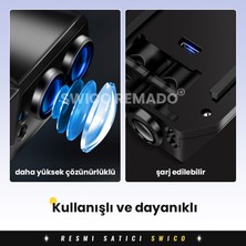 Swico Remado USB Şarj Edilebilir LED Dinamik Projektör Karşılama Işıkları (Yurt Dışından)