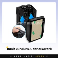 Swico Remado USB Şarj Edilebilir LED Dinamik Projektör Karşılama Işıkları (Yurt Dışından)