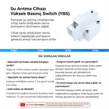 Arvepa Su Arıtma Cihazı Yüksek Basınç Switch (Ybs)