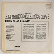 Bill Haley And His Comets Bill Haley's Greatest Hits Lp Plak (Orjinal Alman Baskı)