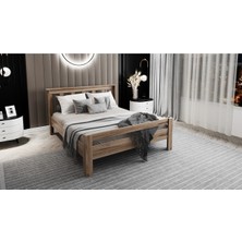 Ninnimo Still 160X200 Yatak Uyumlu Çift Kişilik Çırağan Karyola - Sçy-3