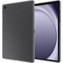 Heptek İletişim Samsung Galaxy Tab A9 Plus Şeffaf Silikon Yapılı Ultra Korumalı Ince Tasarımlı Kapak