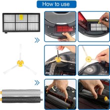 Decisive 800 900 Serisi 850 860 861 866 870 880 890 Robotik Elektrikli Süpürge Aksesuarı Için Yedek Parça Kiti (Yurt Dışından)