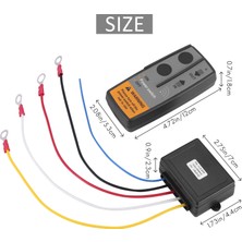 Decisive 12V Kablosuz Vinç Uzaktan Kumanda Kiti Ahize Araba Atv Suv Utv Evrensel (Yurt Dışından)