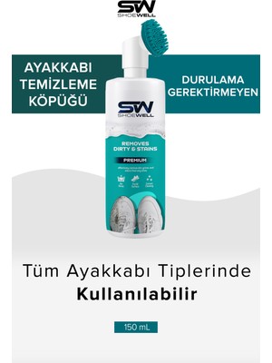 ShoeWell Shoewell Susuz Ayakkabı Temizleme Köpüğü