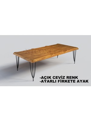 Ntconcept Sui Masif Ahşap Sehpa