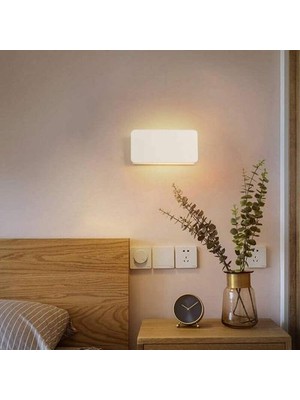 YHome 5W Modern LED Duvar Duvar Yukarı Duvar Lambası Ayarlanabilir Işın Açısı Duvar Sconce, Sıcak Beyaz (Yurt Dışından)