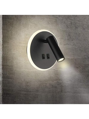 YHome Bedside Lights LED Wall Lamp Indoor Wall Lights Corridor Wall Lamp (Yurt Dışından)