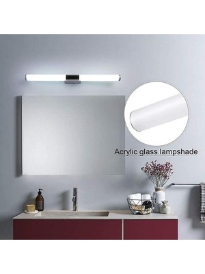 YHome LED 16W Uzun Tüp Duvar Işığı, Banyo Için Şerit Ayna Ön Lambası, Toz Odası (Yurt Dışından)