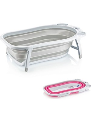 Babyjem Katlanabilen Küvet Gri