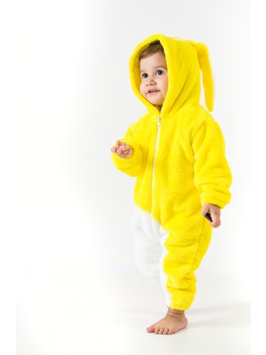 Bebesev Welsoft Peluş Unisex Kışlık Bebek Takımları Çocuk Giyim Bebek Kıyafeti çocuk kostümü Welsoft Takım