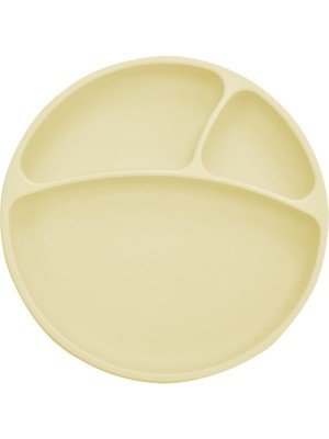 Oioi Vakum Tabanlı Silikon Tabak Sarı