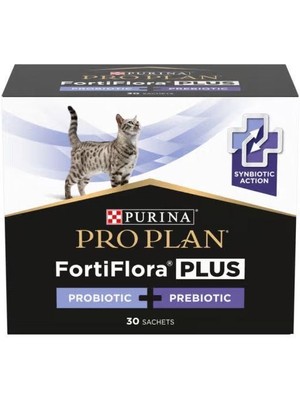 Purina Forti Flora Plus Kediler İçin Prebiyotik-Probiyotik 30x1,5 gr Lezzetli Takviye