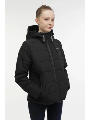 Lumberjack Apreski 2SN31 Kadın Mont - Siyah