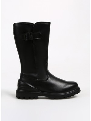 Ecco Deri Siyah Kadın Çizme Ecco Tredtray K High-Cut Boot