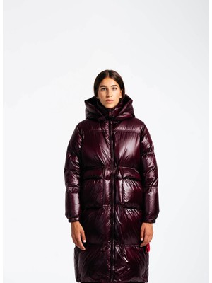 After Label Bordo Kadın Mont ABERDEENN025-