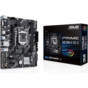 Prıme H510M-E R2.0 Intel H470 Lga1200 DDR4 3200 Dp Hdmı Vga M2 Usb3.2 Aura Rgb Matx (Prıme H510M-E R2.0) Anakart
