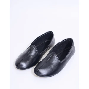 Soft Mest Hakiki Dana Derisi Içi Keçeli Patik