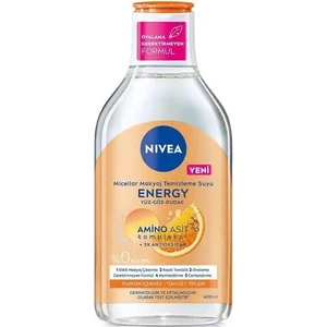 Nıvea Mıcellar Makyaj Temizleme Suyu Energy Tüm Ciltler 400 ml