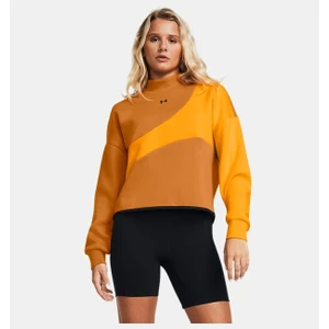 Under Armour Kadın UA Unstoppable Fleece Crop Bisiklet Yaka 1379845-802