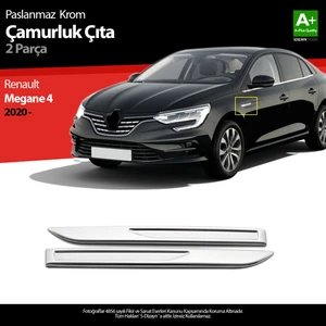 Renault Megane 4 Krom Çamurluk Sinyal Çıtası 2 Prç. 2020 Üzeri A+ Kalite