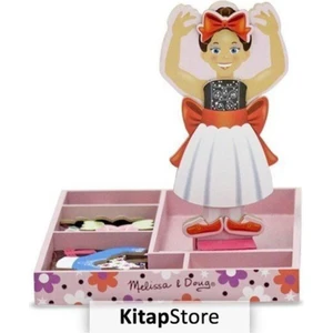 Ahşap Mıknatıslı Giydirme - Balerin Nina (3+ Yaş) / (md003554)