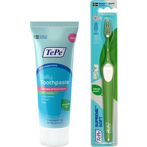 Daily Diş Macunu 75 Ml + Tepe Supreme Soft Diş Fırçası