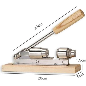 Bir Manuel Paslanmaz Çelik Fındık Kırıcı Mekanik Sheller Ceviz Fındıkkıran Hızlı Açacağı Mutfak Aletleri Meyve ve Sebze (Yurt Dışından)