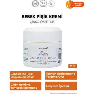 Bebek Pişik Önleyici Bitkisel Bakım Kremi Çinko Oksit %15 50 ml