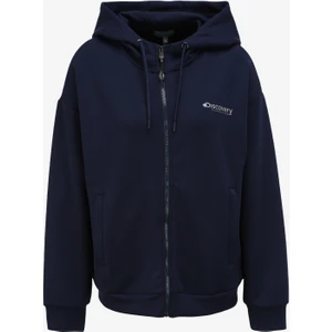 Discovery Expedition Lacivert Kadın Kapüşonlu Sweatmont D3WL-SWT26
