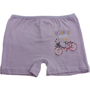 Baskılı Kız Çocuk Boxer