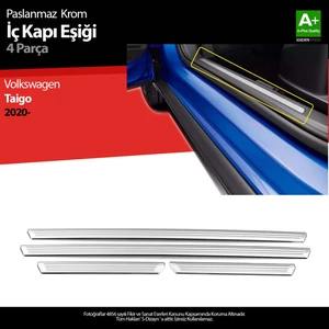 Vw Taigo Krom Iç Kapı Eşiği 4 Prç. 2020 Üzeri