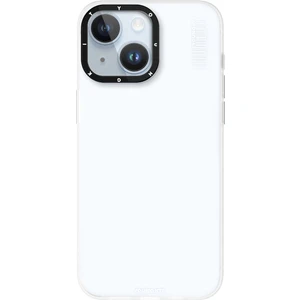 YoungKit iPhone 15 Kılıf Buzlu Mat Tasarım Youngkit Hidden Sand Serisi Kapak Beyaz