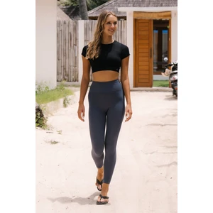 Lily Desen Detaylı Şekillendirici Tayt Mavi