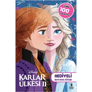 Disney Karlar Ülkesi 2 100+Çıkartma Hediyeli Boyama Kitabı