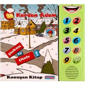 Kardan Adam Konuşan Sesli Kitaplar Dokun Ve Dinle