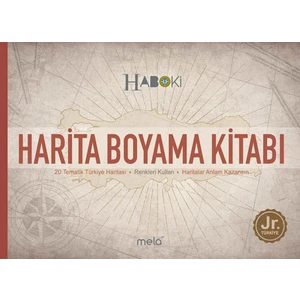 Harita Boyama Kitabı: 20 Tematik Türkiye Haritası