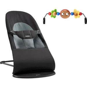 Babybjörn Balance Soft Ana Kucağı Oyuncaklı Black Dark Grey