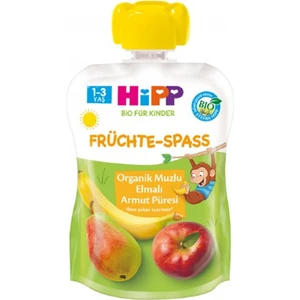 Organik Armutlu Muzlu Elmalı Meyve Keyfi 90 gr